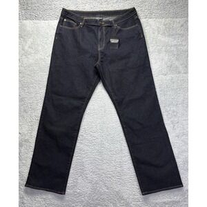 NWT The Hundreds Mens Relaxed Jeans 38x34 (act 40x34) Dark Wash NEW‎ Preppy
